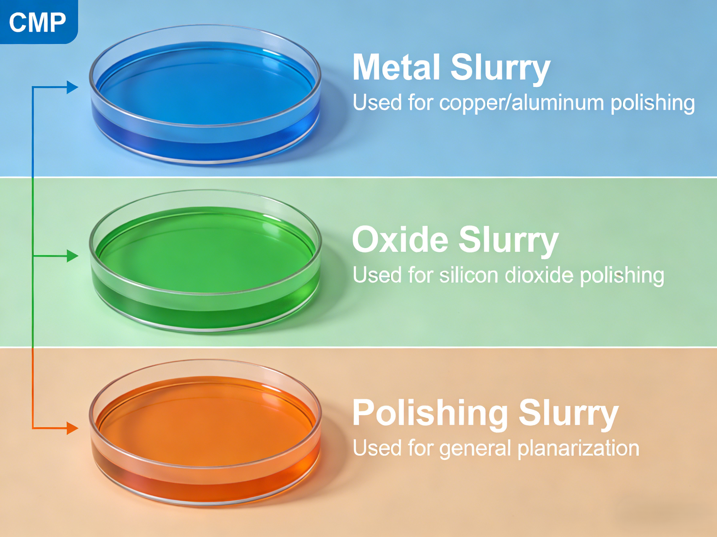 CMP Slurry Types Explained – CMP Slurry, Polishing Pads & Dicing Blades ...