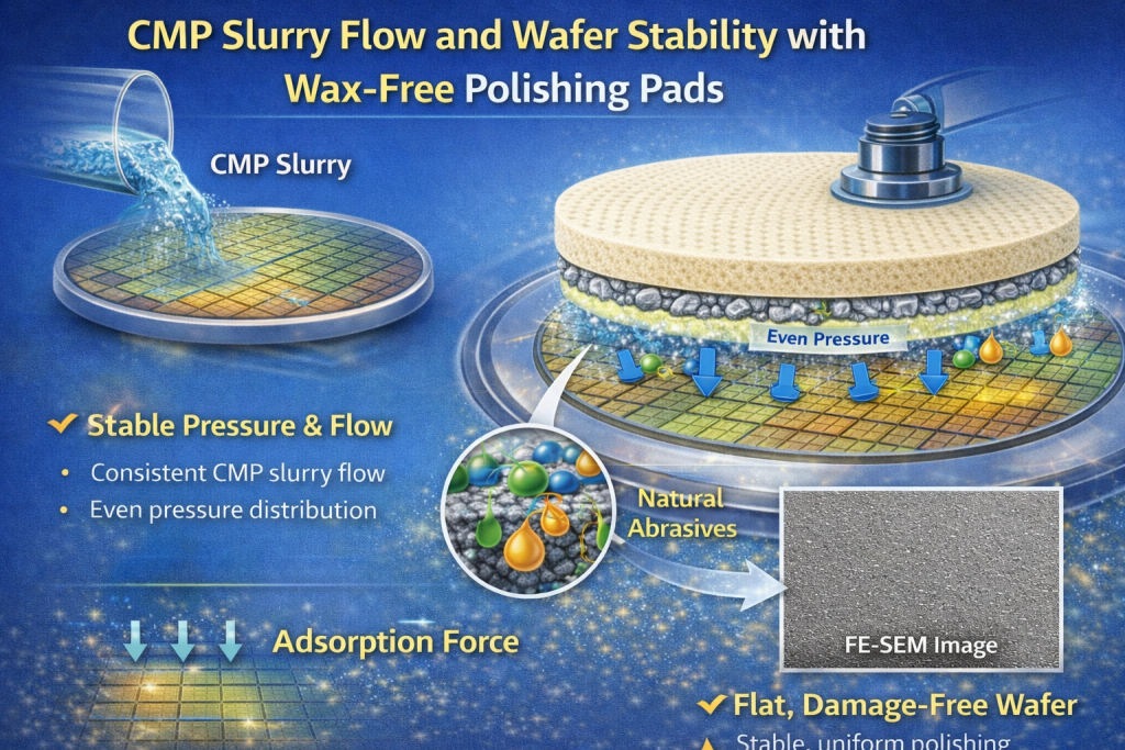 How Wax-Free Polishing Pads Work in CMP Processes – CMP Slurry ...