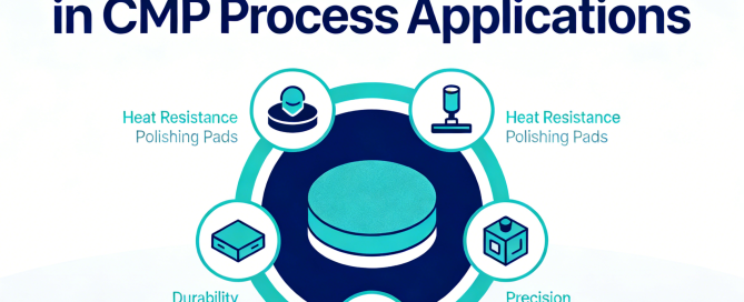 Wax-Free Polishing Pads in CMP Process Applications