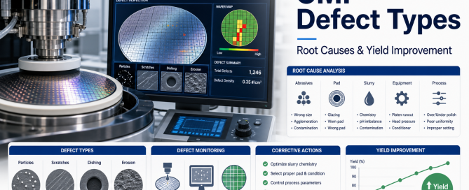 CMP Defect Types,Root Causes & Yield Improvement