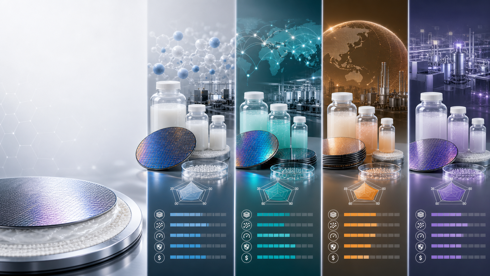 CMP Slurry Manufacturers Comparison Cabot vs DuPont vs Fujifilm vs Entegris