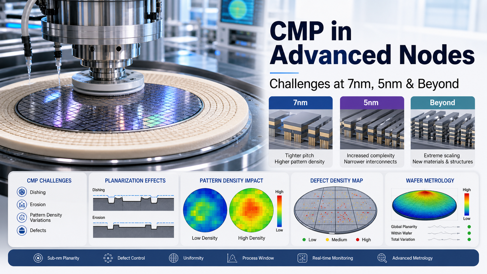 CMP in Advanced NodesChallenges at 7nm, 5nm & Beyond