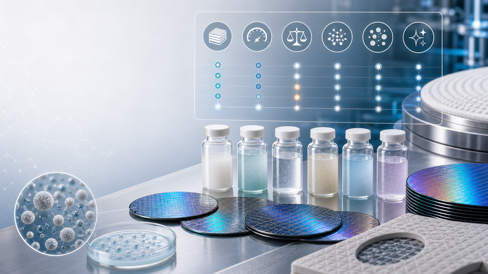 How to Choose a CMP Slurry Selection Guide for Semiconductor Engineers