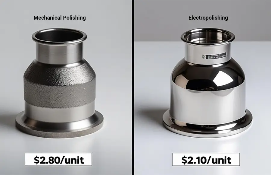 Mechanical Polishing vs. Electropolishing