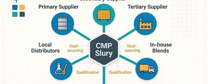 Alternative and Multi-Source CMP Slurry Supplier Strategy