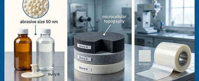 CMP Machine Consumables Guide Selecting Slurry, Polishing Pad & Backing Film for Your Tool