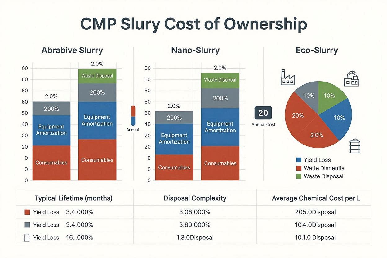 CMP Slurry Cost of Ownership