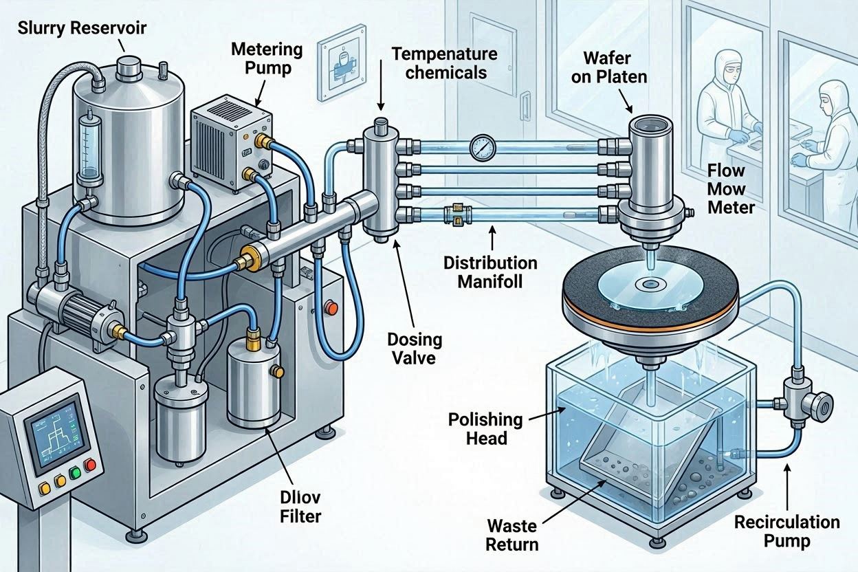 CMP Slurry Delivery Systems Explained