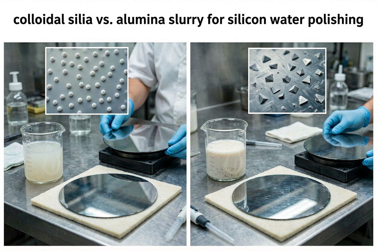 Colloidal Silica vs. Alumina Slurry for Silicon Wafer Polishing