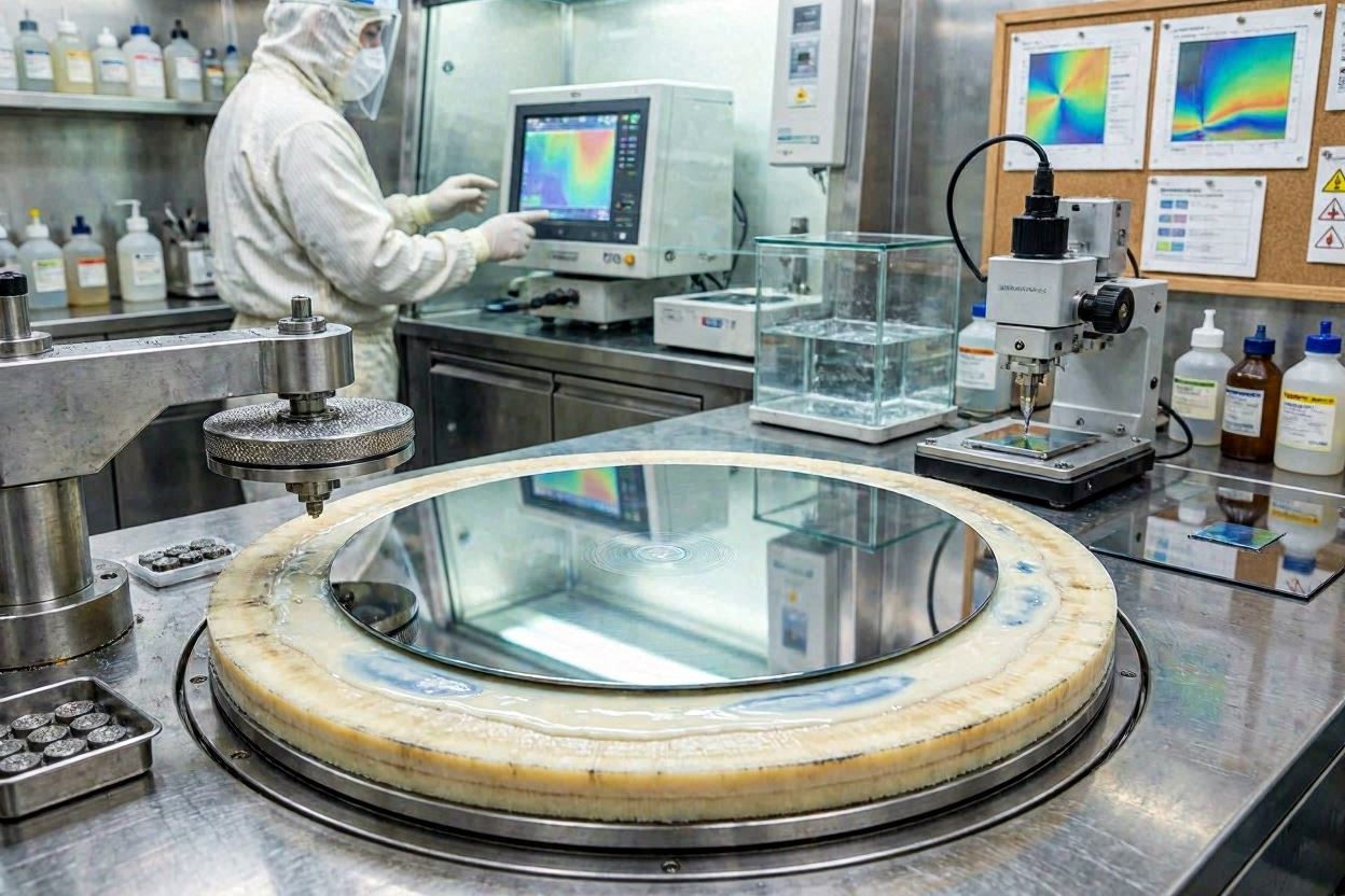 How to Achieve Sub-nm Surface Roughness in Silicon Wafer CMP