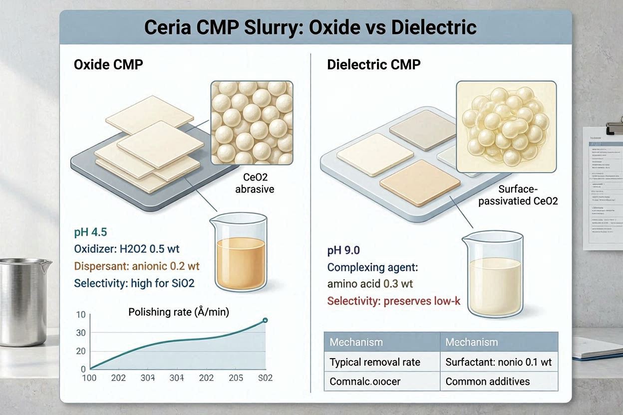 Oxide and Dielectric Ceria CMP Slurry Guide