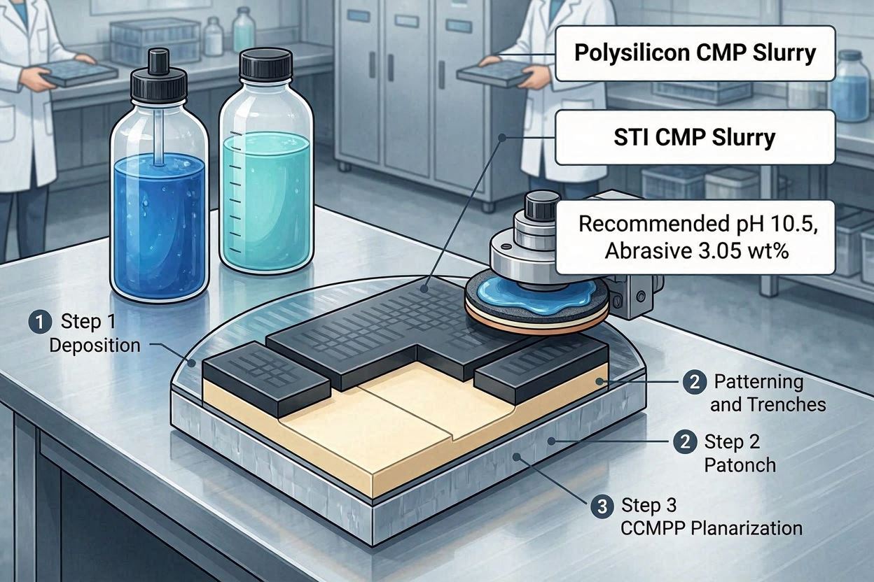 Polysilicon and STI CMP Slurry Guide
