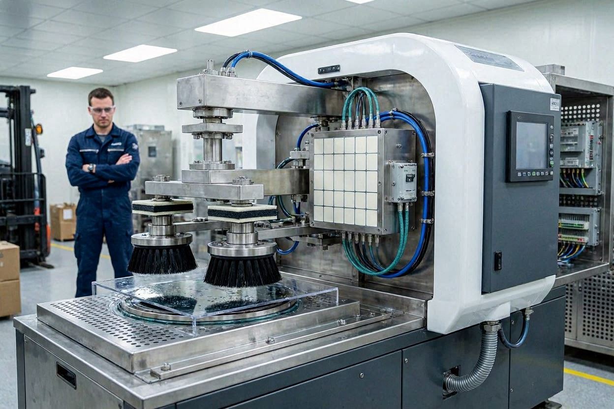 Post-CMP Cleaning Modules Brush Scrubbers, Megasonic Systems & Integration on Modern CMP Tools