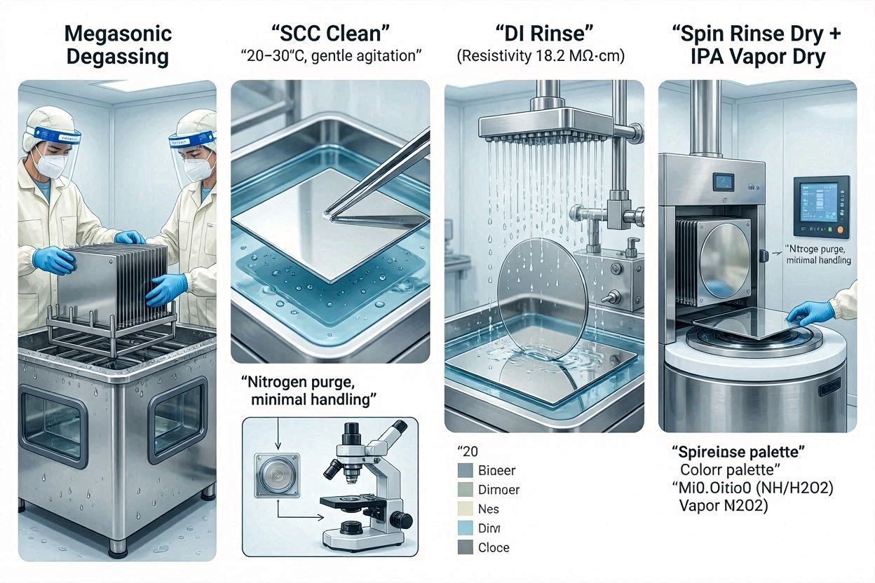 Post-CMP Cleaning for Silicon Wafers Methods and Best Practices