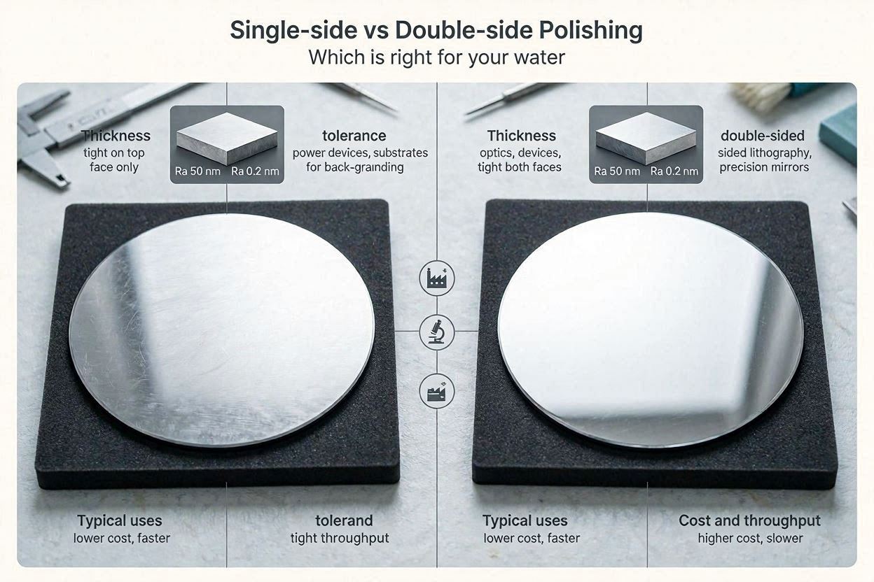 Single-Side vs. Double-Side Polishing Which Is Right for Your Wafer