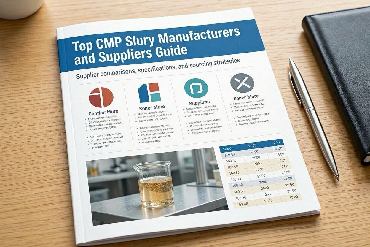 Top CMP Slurry Manufacturers and Suppliers Guide
