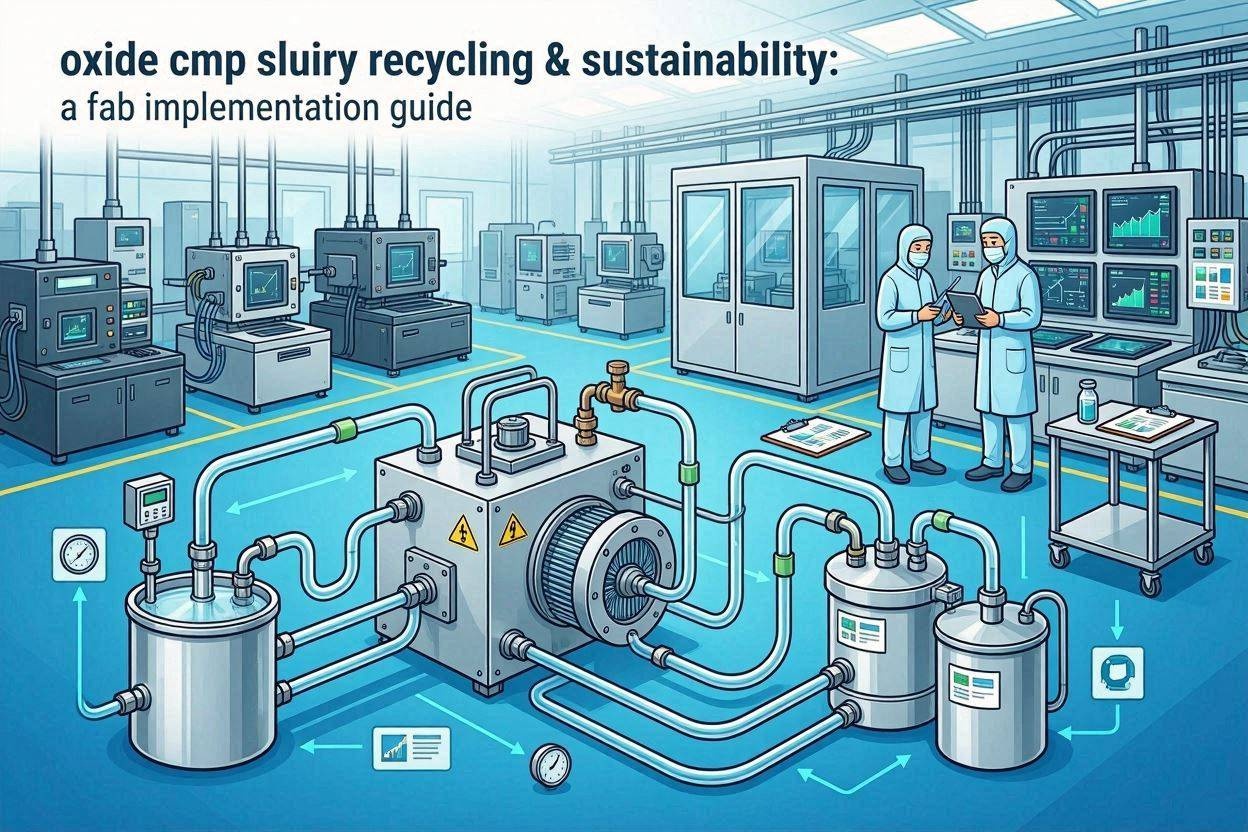Oxide CMP Slurry Recycling & Sustainability: A Fab Implementation Guide
